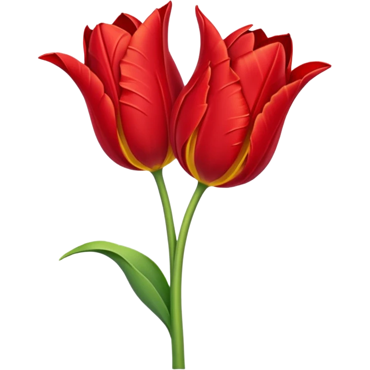 wilted tulip flower emoji