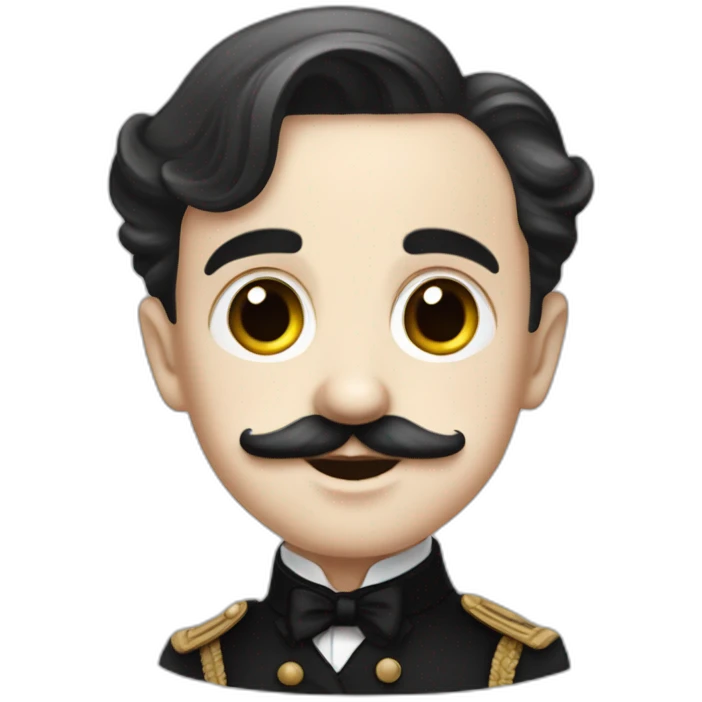 👶 Adolf chaplin emoji
