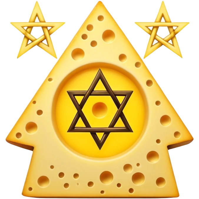 cheese witchcraft occult pentagram emoji