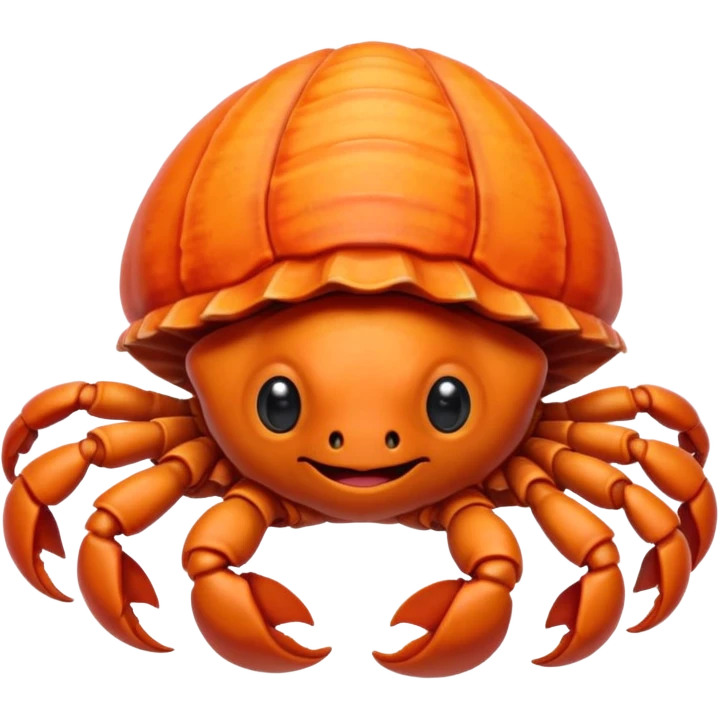Kawaii Hermit crab emoji