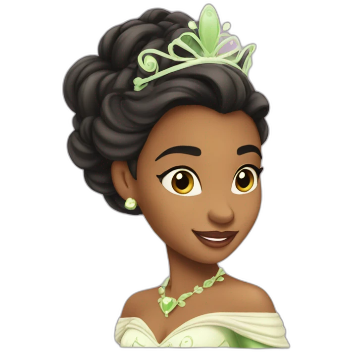 Princesse tiana emoji