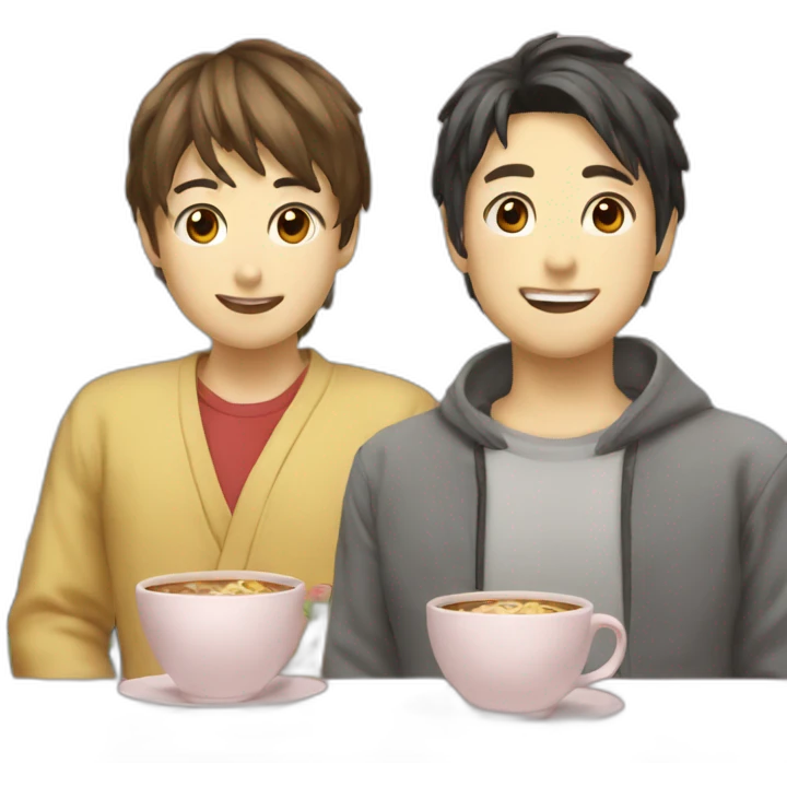 Chat sur japon emoji