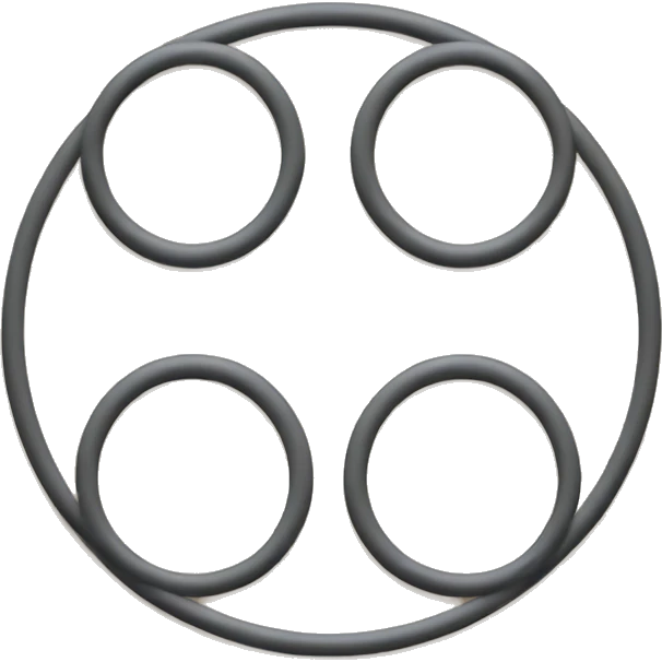 2 circles and a line emoji