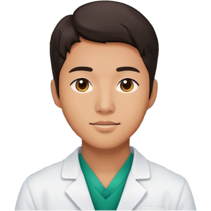 asian man pharmacy student emoji