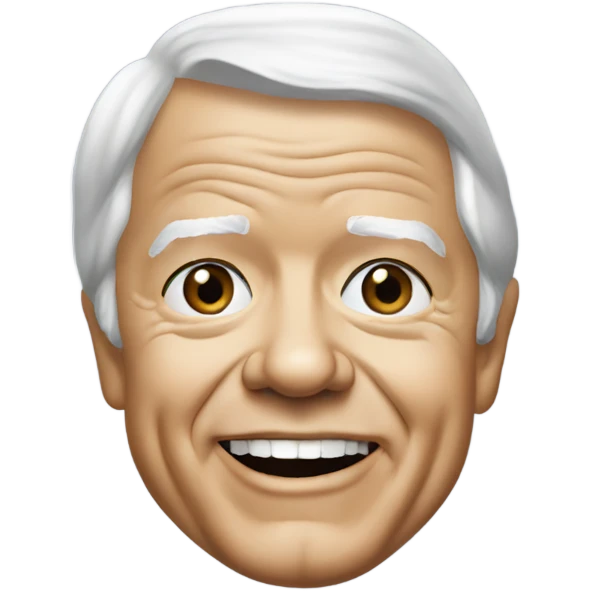 Jimmy Carter wearing Kiss makeup emoji