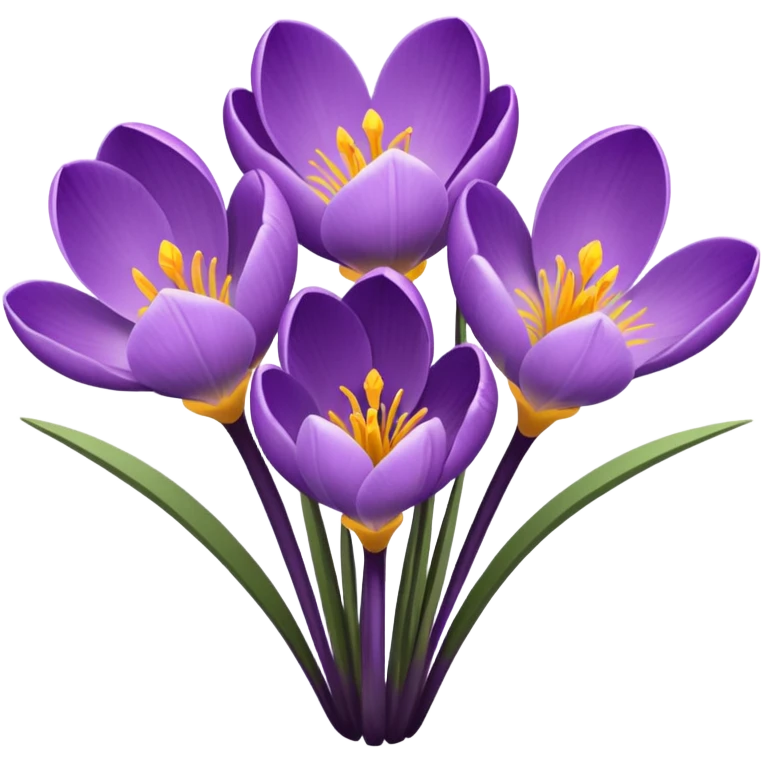 crocus flowers emoji