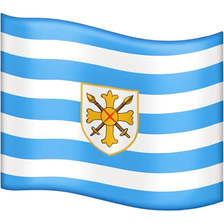 Bandera de Galicia emoji