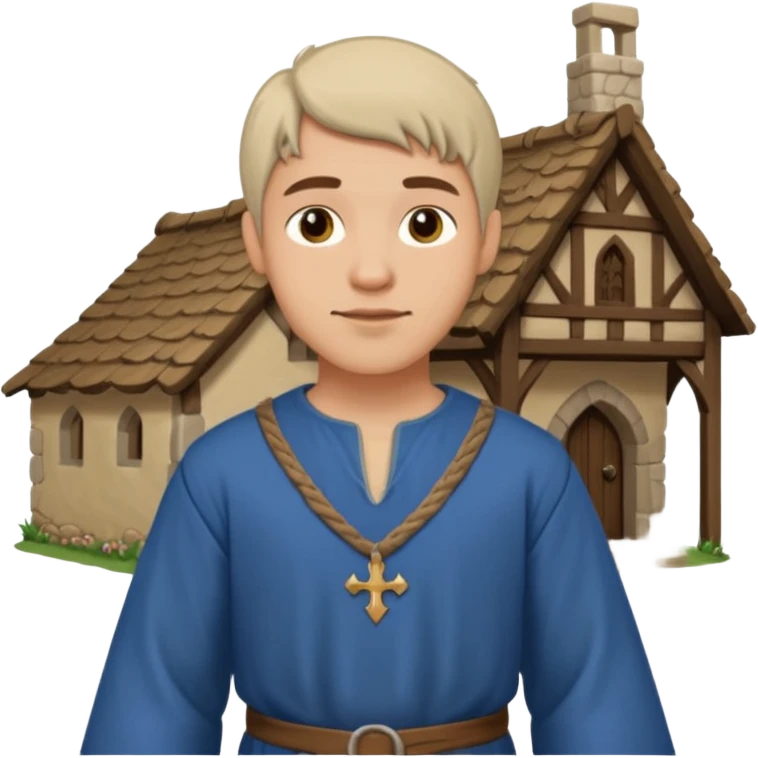 medival Cottagecore style man emoji
