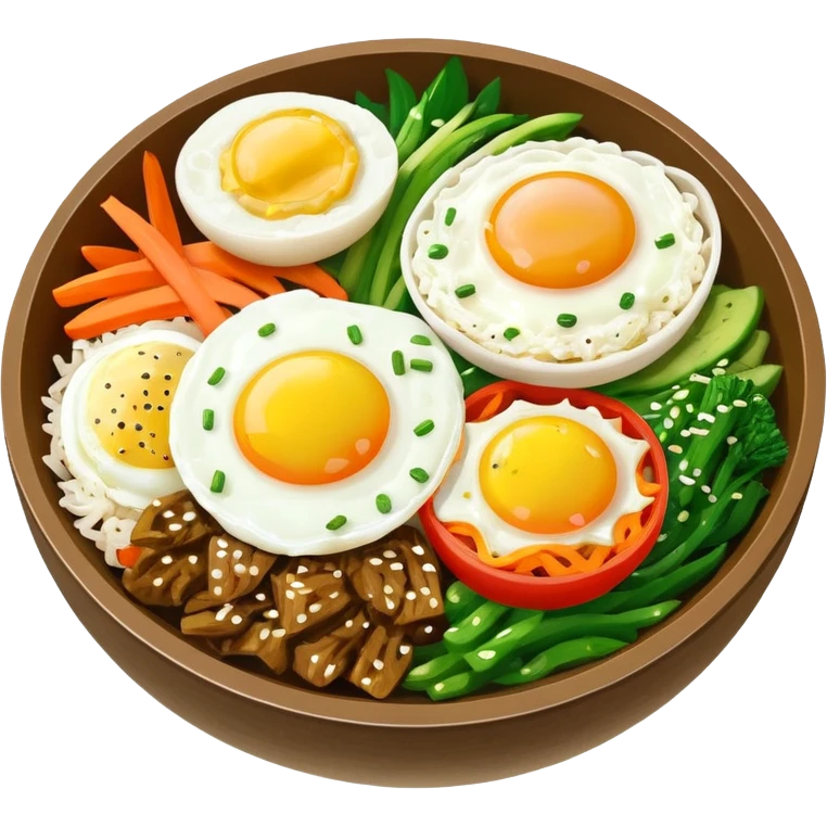 korean bibimbap emoji