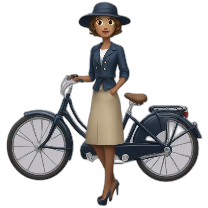 Une parisienne  emoji