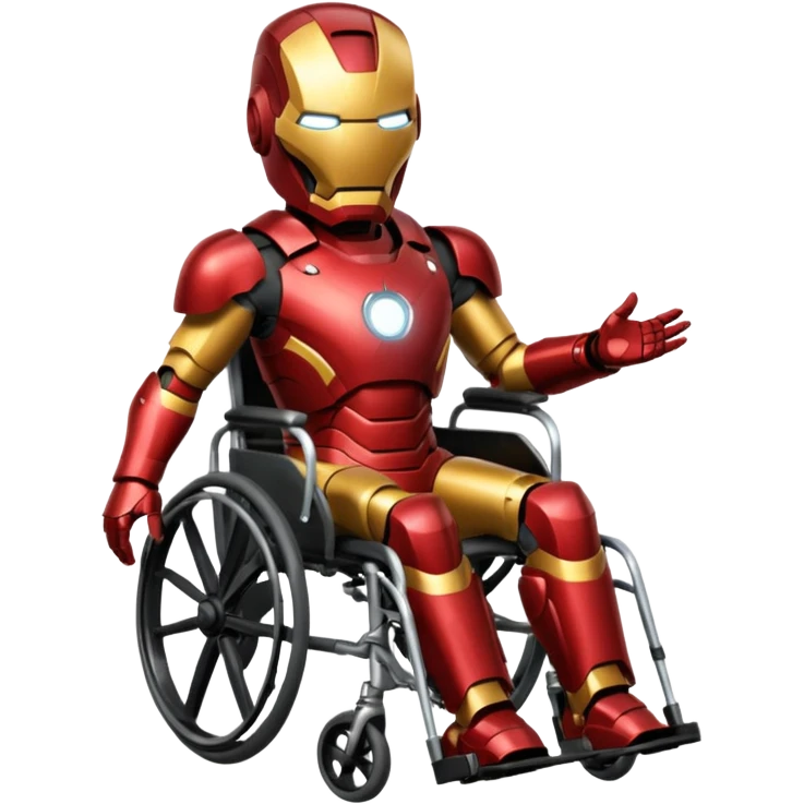ironman on wheelchair  emoji