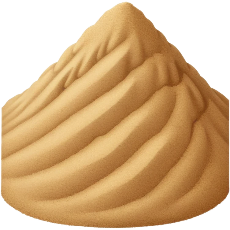 sand emoji