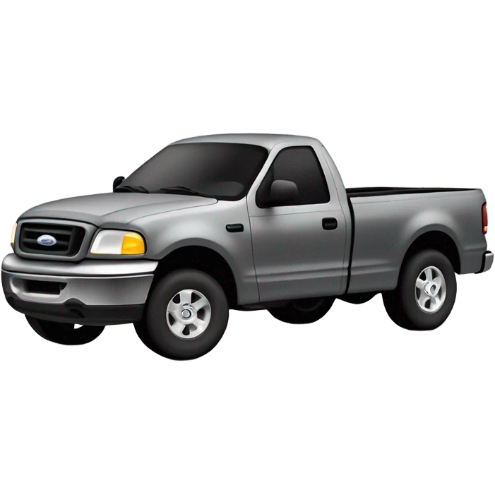 Gray 2002 ford f-150 emoji