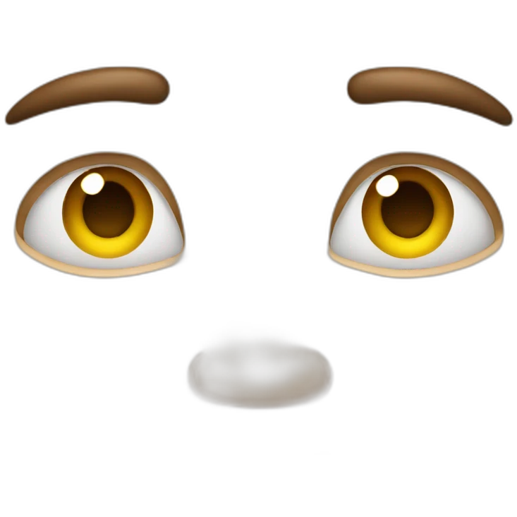 Smart looking face emoji