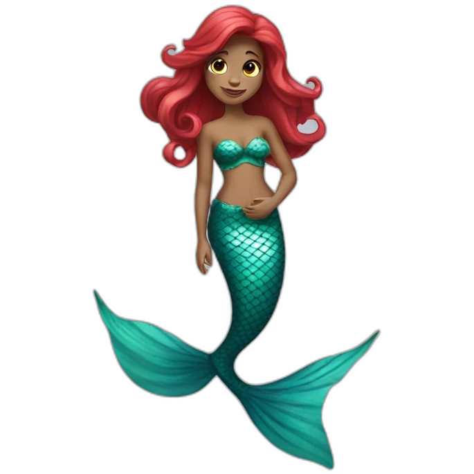 little-mermaid emoji