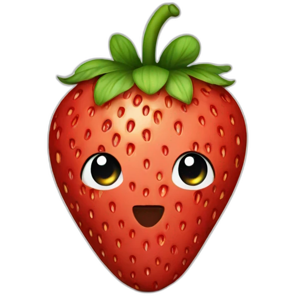 strawberry emoji