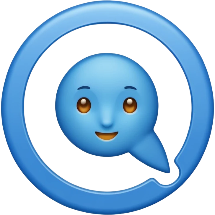 Blue tick emoji