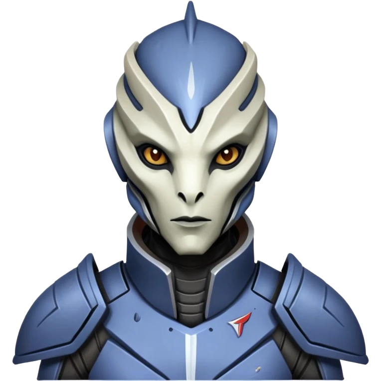 turian alien from Mass Effect emoji