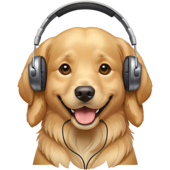 Dj dog emoji