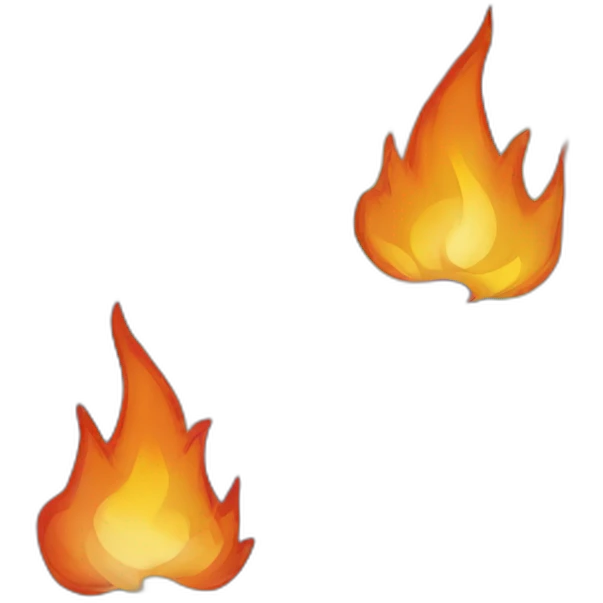 Drapeau LGBT feu emoji