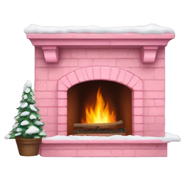 Winter Pink FirePlace emoji