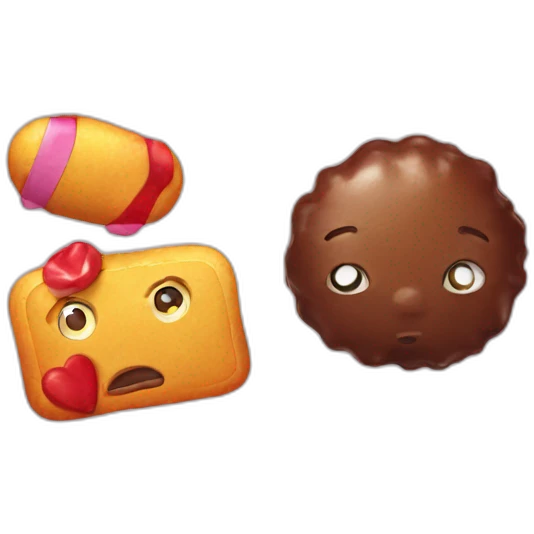 giving up candy emoji