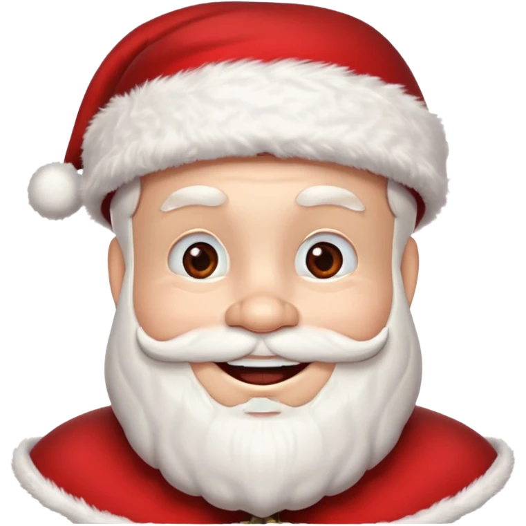 santa claus con brackets emoji