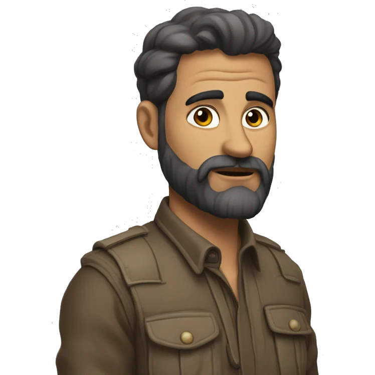 Рыжая девушка сердечком emoji