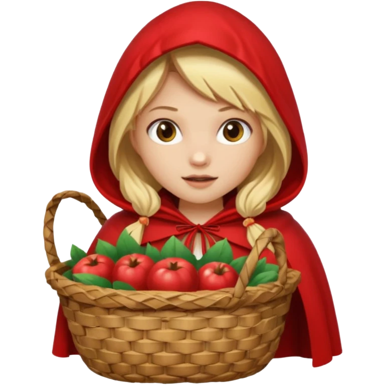 Little Red riding hood emoji