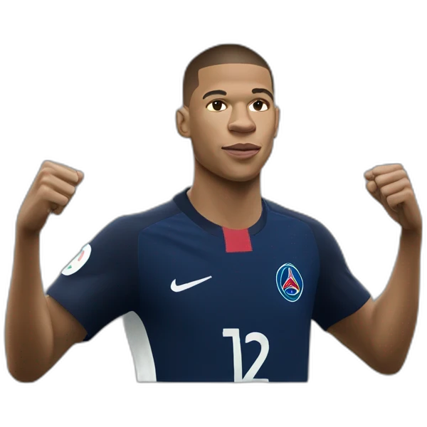 Kylian Mbappé emoji