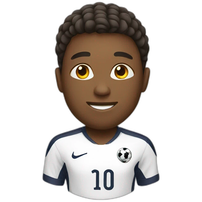 soccer player emoji