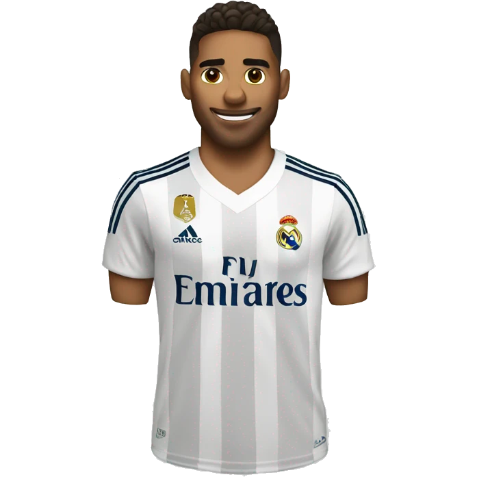 tigre con la camisa del real madrid emoji