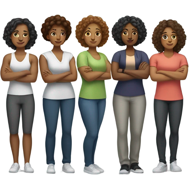 Strong women  emoji