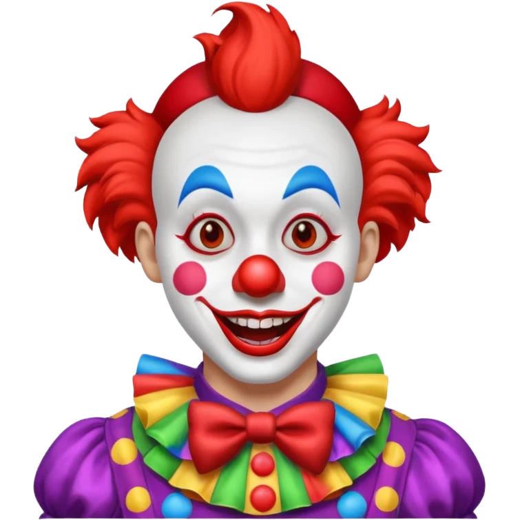dancing clown emoji