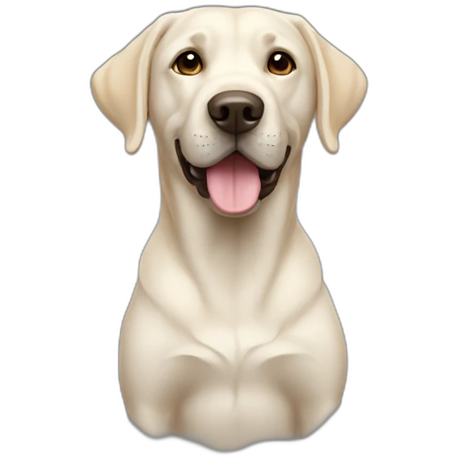 labrador-white emoji
