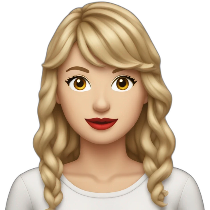 Old Taylor Swift Fan emoji