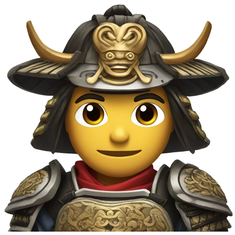 a samuria emoji
