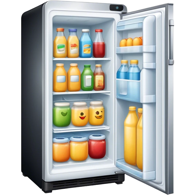 fridge open emoji