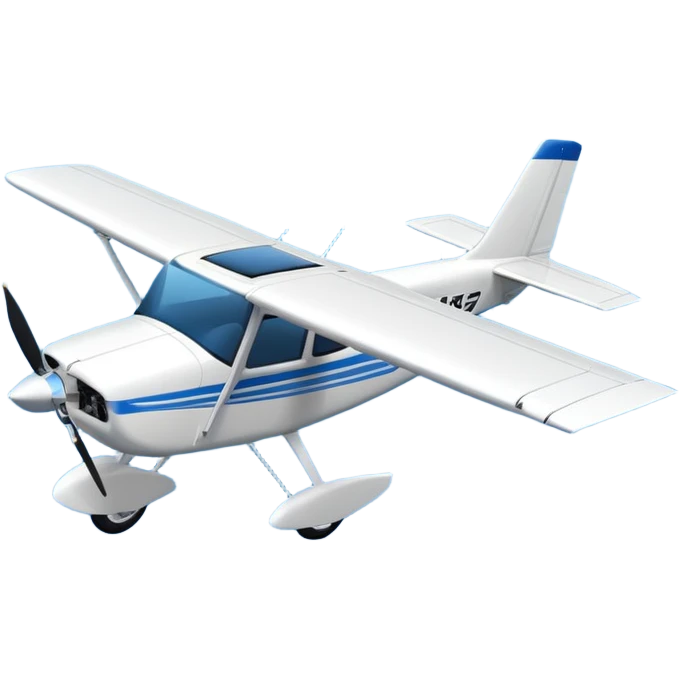 cessna 172 from above emoji