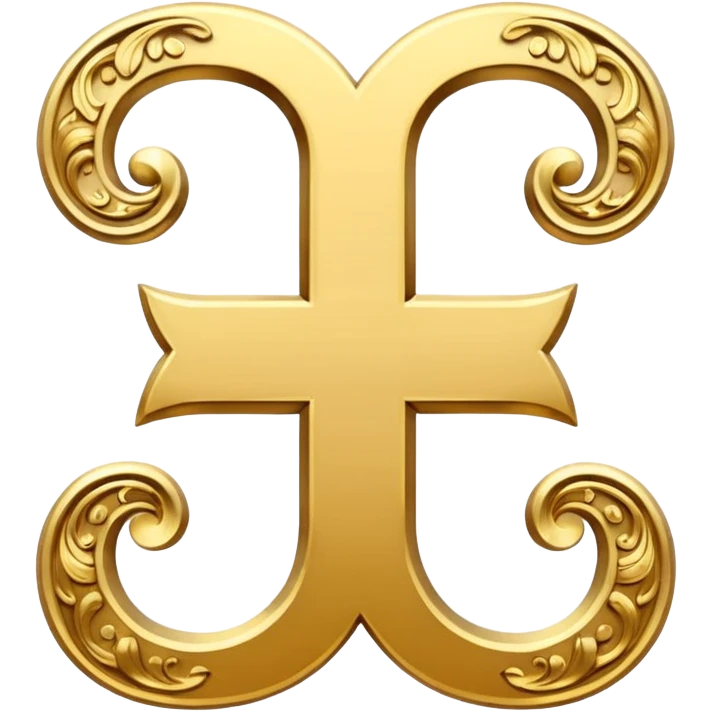 plus sign in scripted text emoji