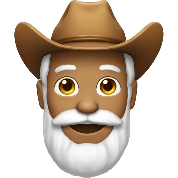 Cowboy Santa Claus  emoji