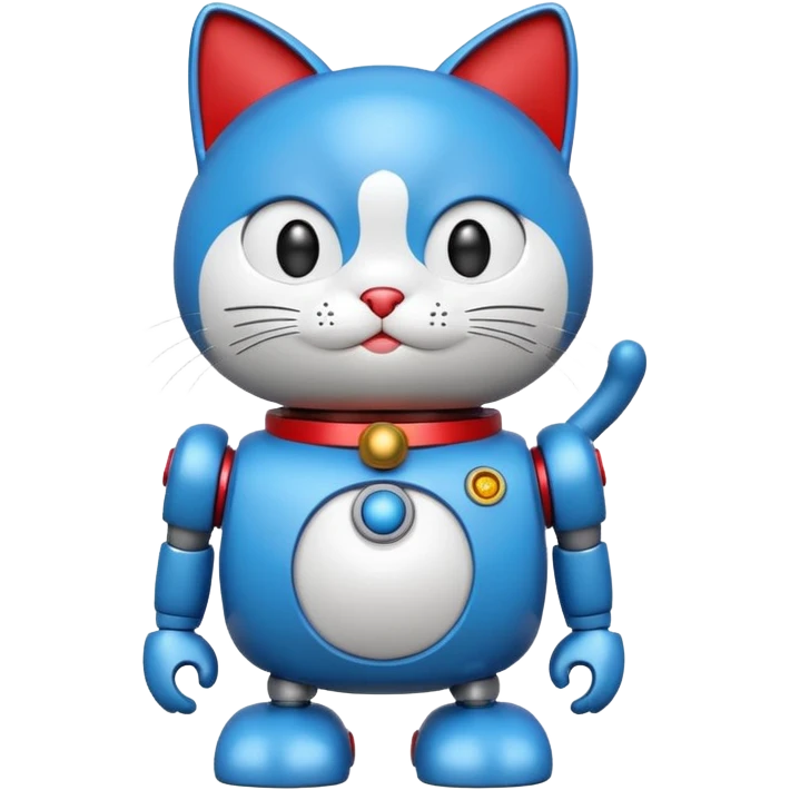 Exact doraemon as shown in  cartoon emoji