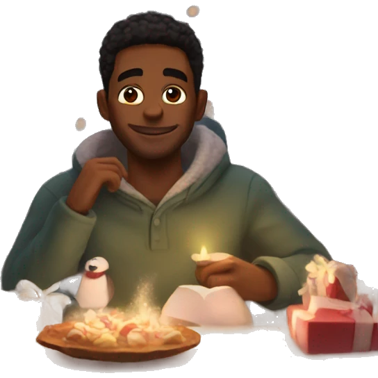 Cozy and aesthetic Christmas things emoji