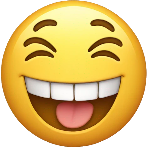 Laugh emoji