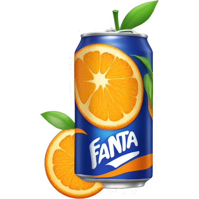 fanta orange can emoji