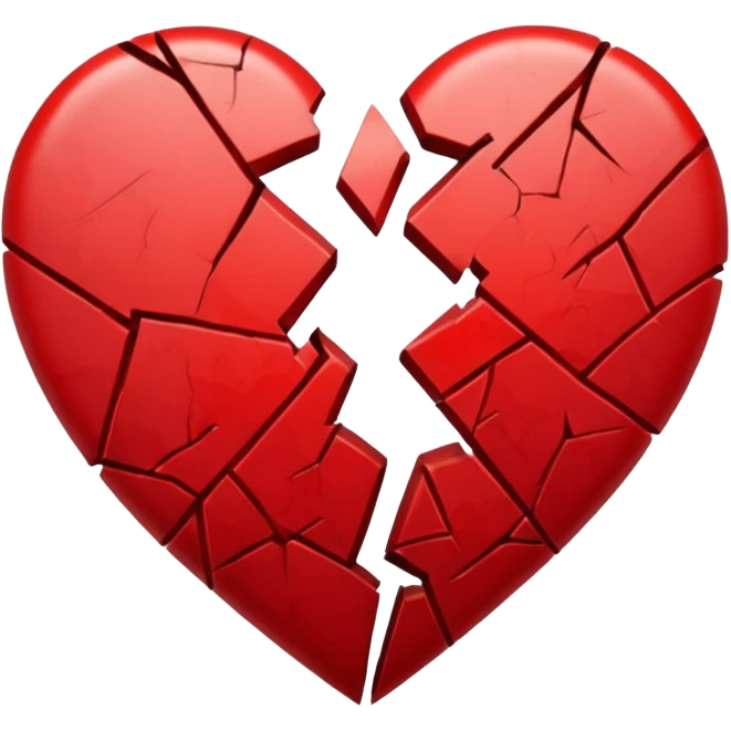 Broken heart  emoji