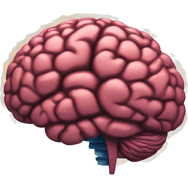 a brain with an explosion above the brain emoji