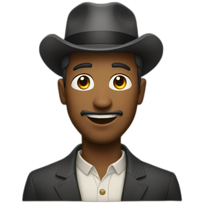 The gentleman from San Francisco emoji