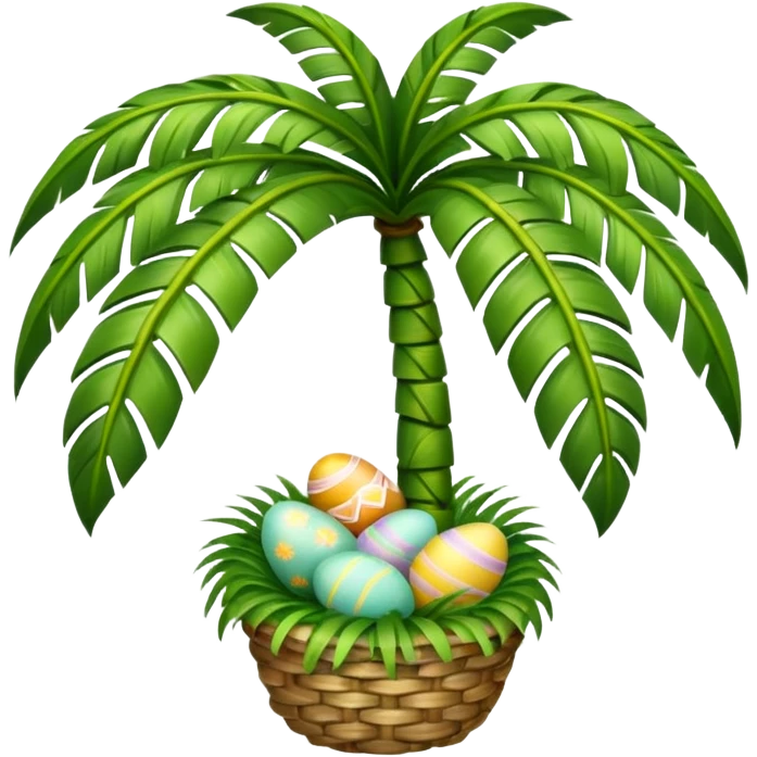 Easter palm decoration emoji