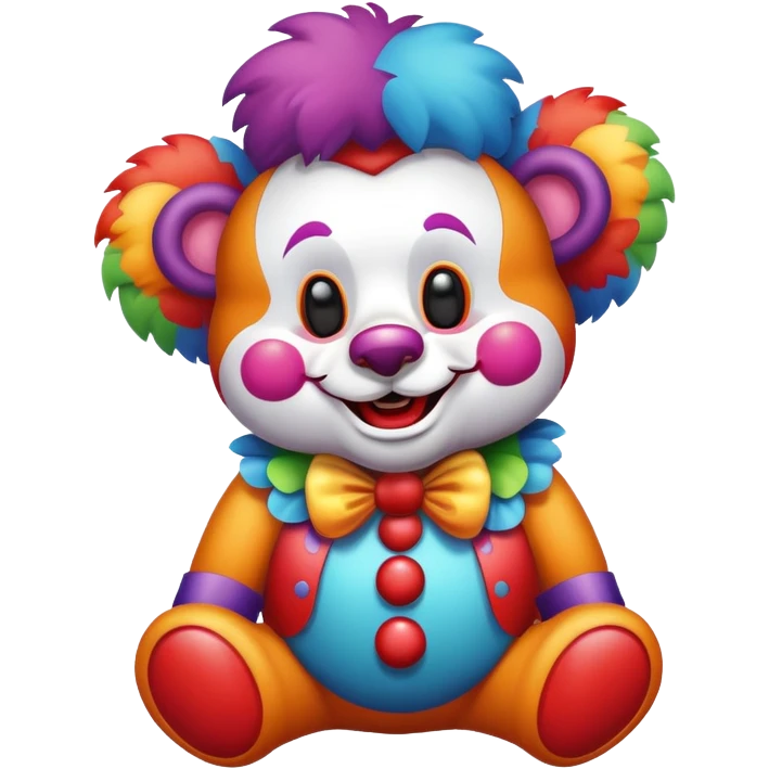 bear clown emoji